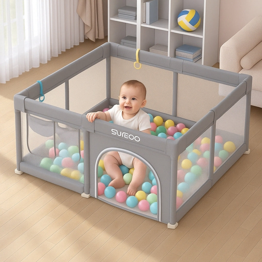 Cette aire de jeux pliable, sera plus facile a installé ou a ranger pour les parents, et votre petit bebe sera en toute sécurité a l’intérieur et en cas de chutes, car il ne se cognera pas contre les parois souple.
#air_de_jeux #airdejeux #bebe #baby #jeux #airedejeuxpliable #babyshop ##babyshopping #enfant #kids #babytoy #babygirl #babyboy #garcon #fille #jouet
