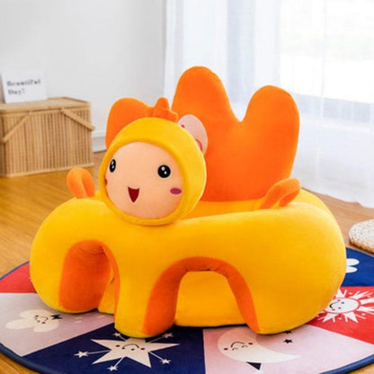 Fauteuil Bébé en Peluche – Confort Douillet pour Premiers Assis