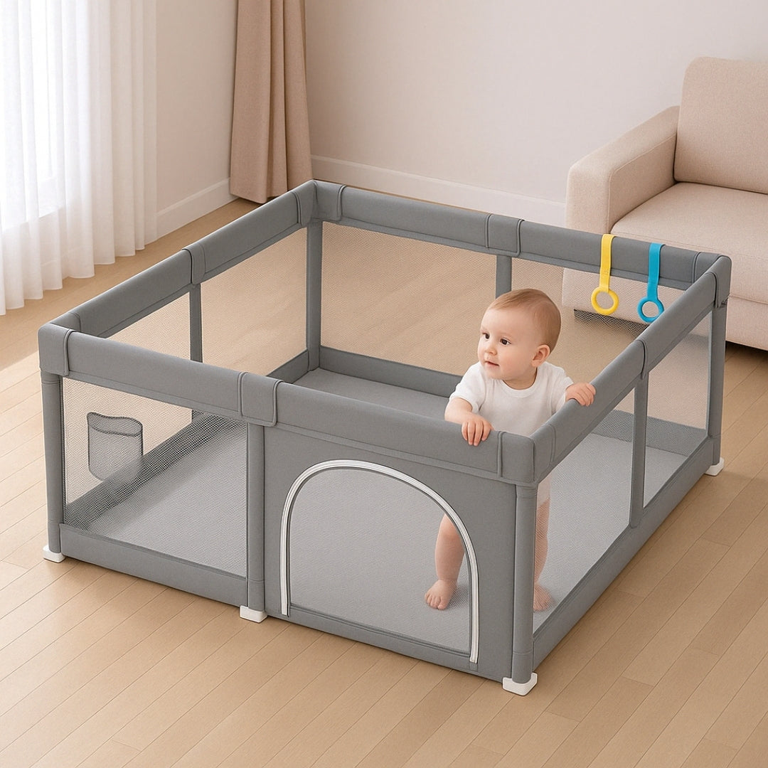 Cette aire de jeux pliable, sera plus facile a installé ou a ranger pour les parents, et votre petit bebe sera en toute sécurité a l’intérieur et en cas de chutes, car il ne se cognera pas contre les parois souple.

#air_de_jeux #airdejeux #bebe #baby #jeux #airedejeuxpliable #babyshop ##babyshopping #enfant #kids #babytoy #babygirl #babyboy #garcon #fille #jouet