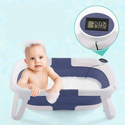 Baignoire confort pour bebe avec son thermomètre intégré pour surveiller la température de l'eau 
#baignoire #bebe #thermomètre #confort_bebe
