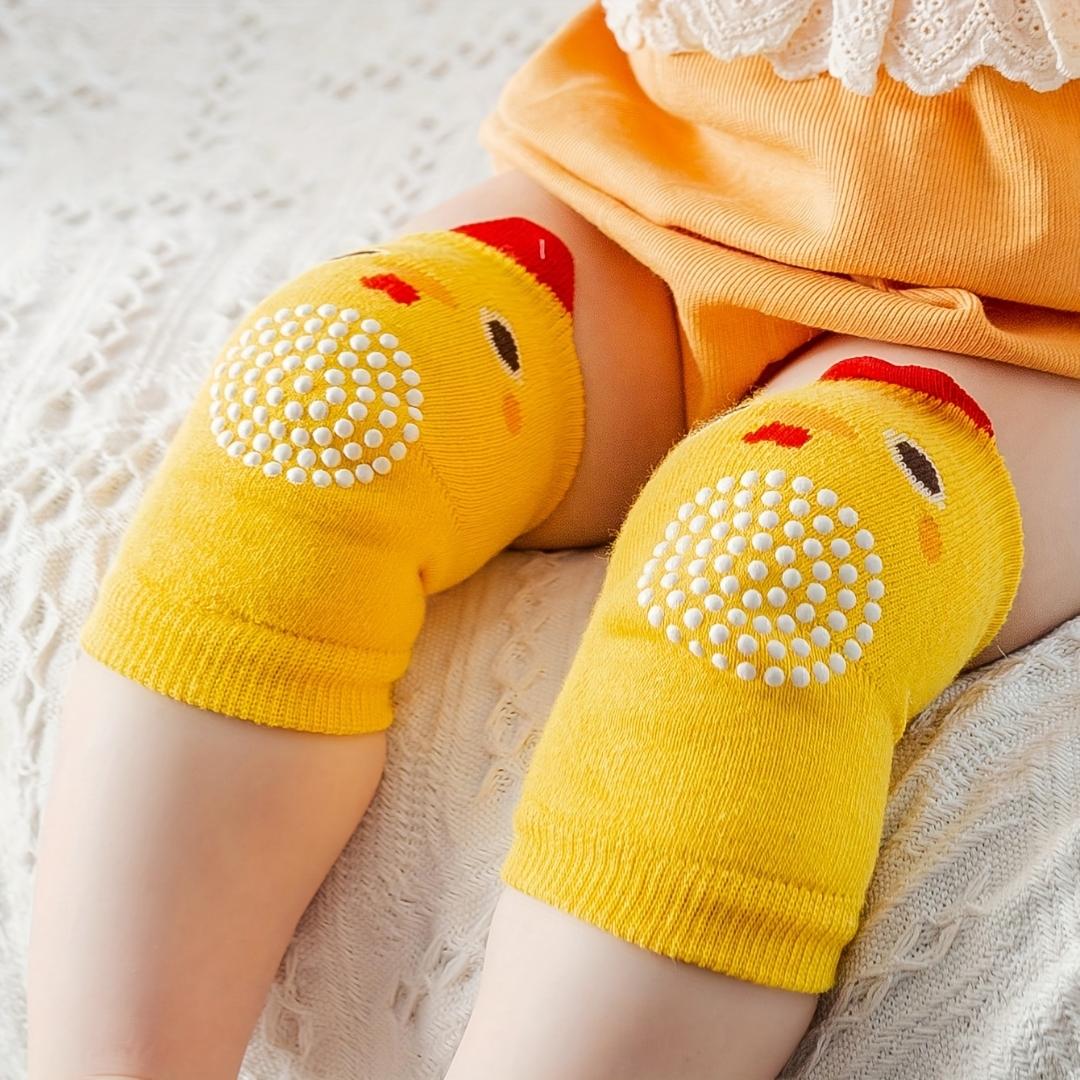 Protection antidérapant pour les genou de bebe rampants 