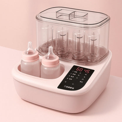 Ce sterilisateur a double fonction, il ous permettra de stérilisé vos biberons, mais aussi de chauffer vos biberons quand le besoin s’impose. Il est compact et conçu pour une utilisation simple et efficace, vous pouvez controlez le temps de chauffe et même la temperature du lait des biberons que vous souhaitez, mybabyplace vous recommande cet achat
#chauffe-biberon #chauffe_biberon #sterilisateurbiberon #sterilisation #sterilisateur #bebe #baby #babyshop #shopping #boutiquebebe #mybabyplace.com #mybabyplace