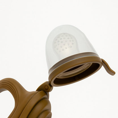 Sucette a remplir d’aliment pour que bebe grignote d’où le nom de grignoteuse